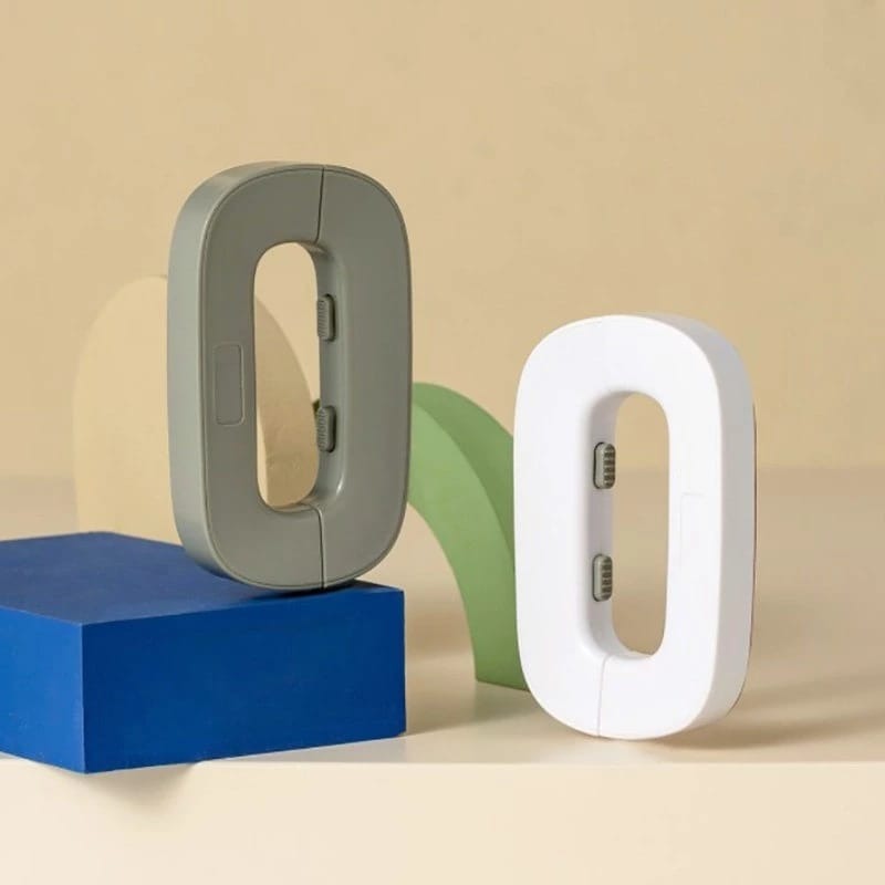 2 Piece White ABS Plastic Drawer Lock for Fridge