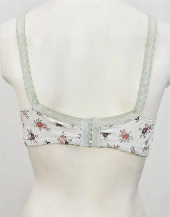 Cotton Printed Non Padded Bra Pack of 2