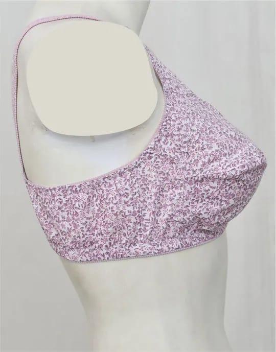 Cotton Printed Non Padded Bra Pack of 2