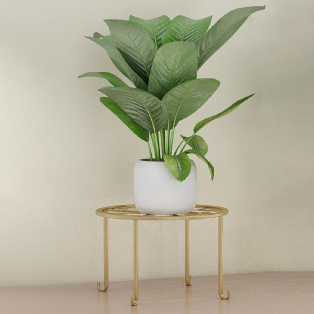 Modern Iron Plant Stand for Indoor and Outdoor use