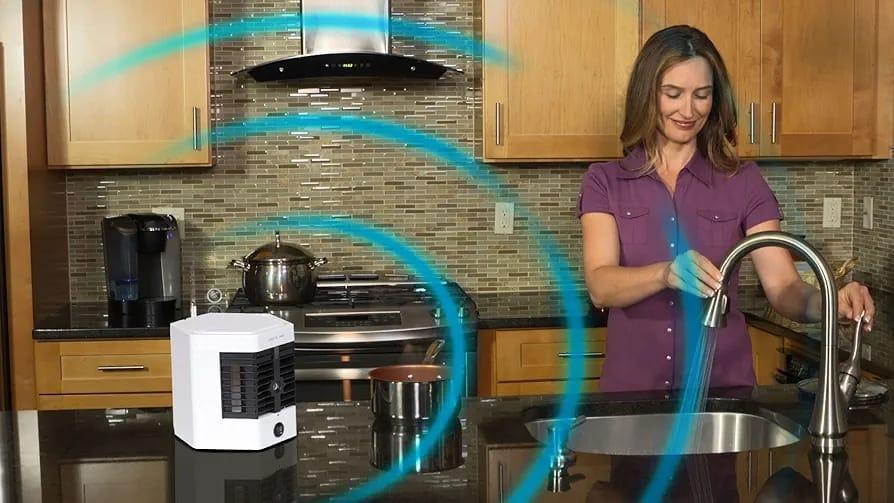 Portable Mini Air Cooler White