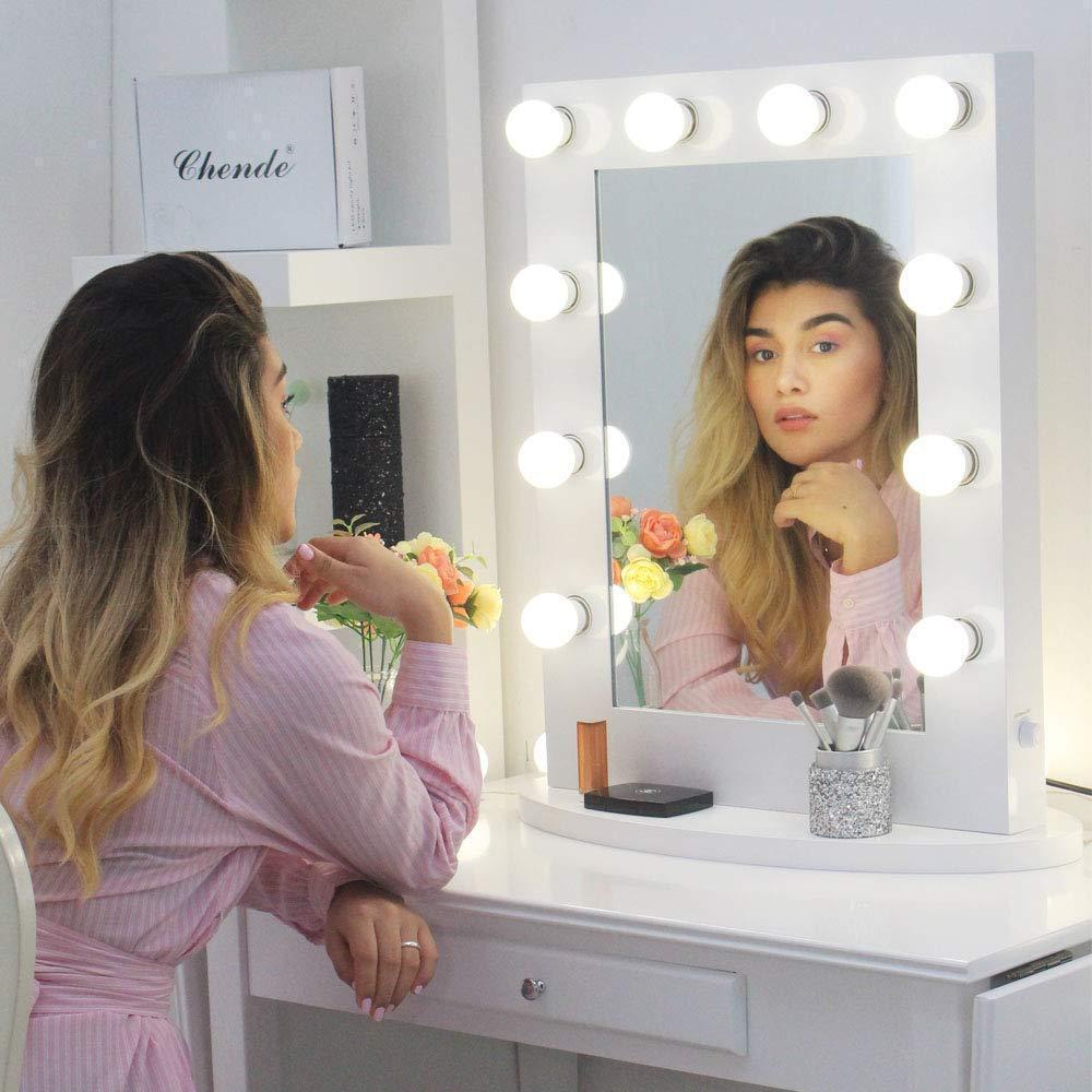 Rechargeable Vanity Mirror with LED Lights