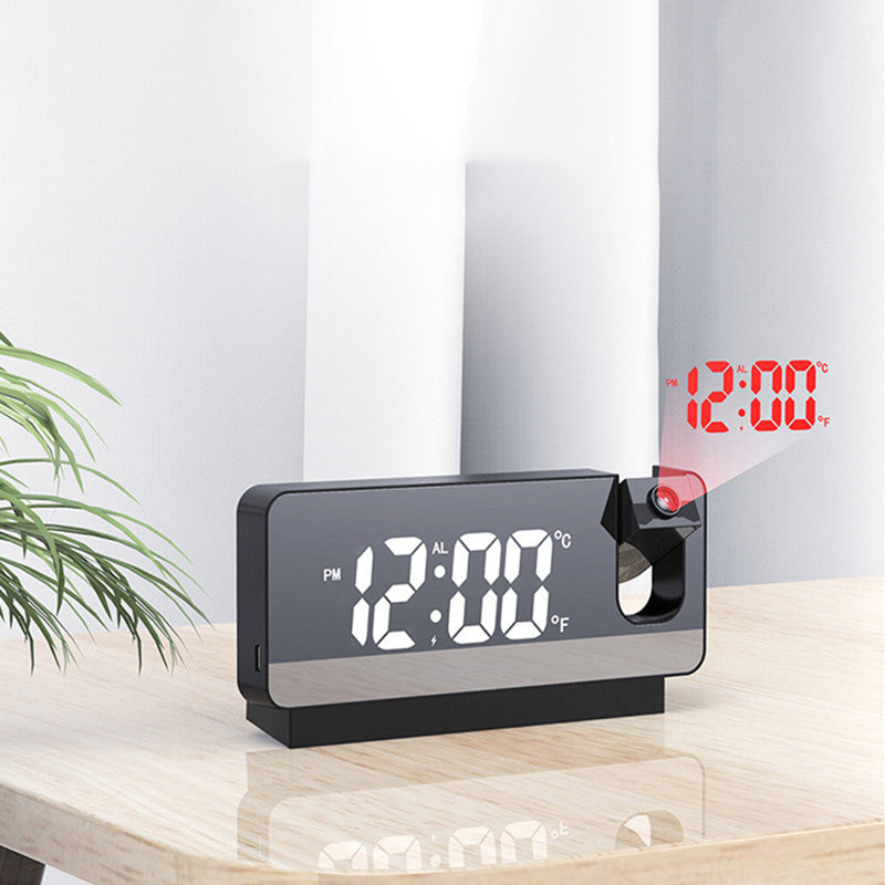 Projection Alarm Clock with Temperature Display