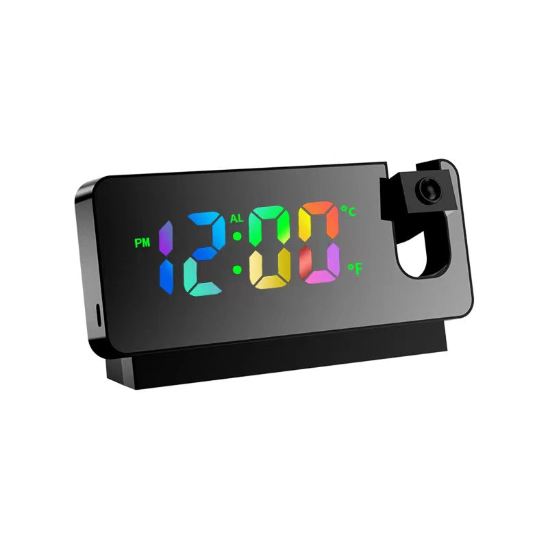 Projection Alarm Clock with Temperature Display