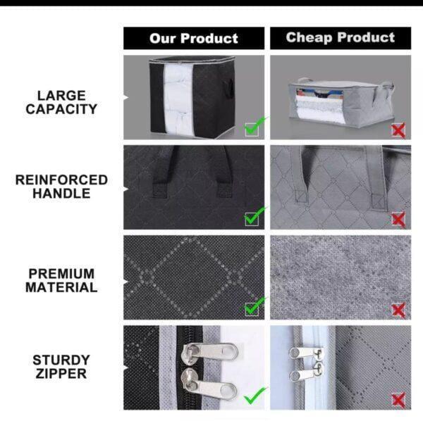 Waterproof Storage Box Pack of 3